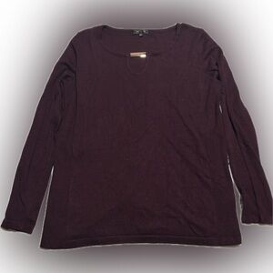 Lety Me Deep Purple Sweater